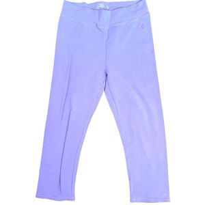 Justice purple leggings size 14 girls.